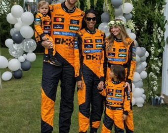 Personalized McLaren Racing Suit – Custom Name F1 Outfit (Oscar Piastri/Lando Norris)