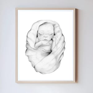 Stillborn miscarriage memorial baby loss gift Grieving mother mom dad Infant stillbirth pregnancy loss keepsake remembrance Custom portrait