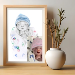 🌈These are examples of stillborn baby portraits that I've done for a families dealing with a extraordinary  loss... words can't express the emotion that goes into one of my pieces.
