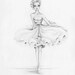 Original Black and White Girl Print Fashion Illustration - Etsy