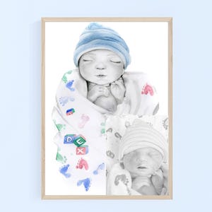 Stillborn miscarriage memorial baby loss gift Grieving mother mom dad Infant stillbirth pregnancy loss keepsake remembrance Custom portrait