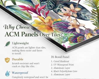 Shower Wall Panel - Sample Pack Up to 6 Designs