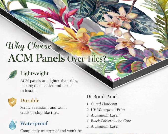 Shower Wall Panel - Sample Pack Up to 6 Designs