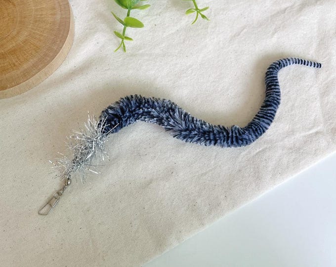 Juguetes para gatos Moonrabbit _ Sparkle Wriggler/ Juguete de varita para gatos con accesorios reemplazables