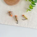 Moonrabbit cat toys _ Mini Realistic Caterpillar / Cat wand toy with replaceable attachments product logo