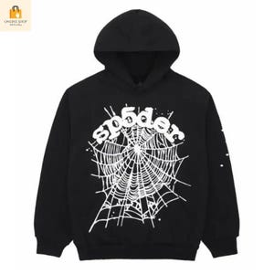 Sp5der hoodie black - Etsy 日本