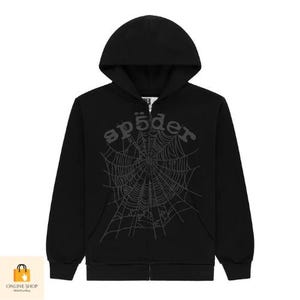 Sp5der hoodie black - Etsy 日本