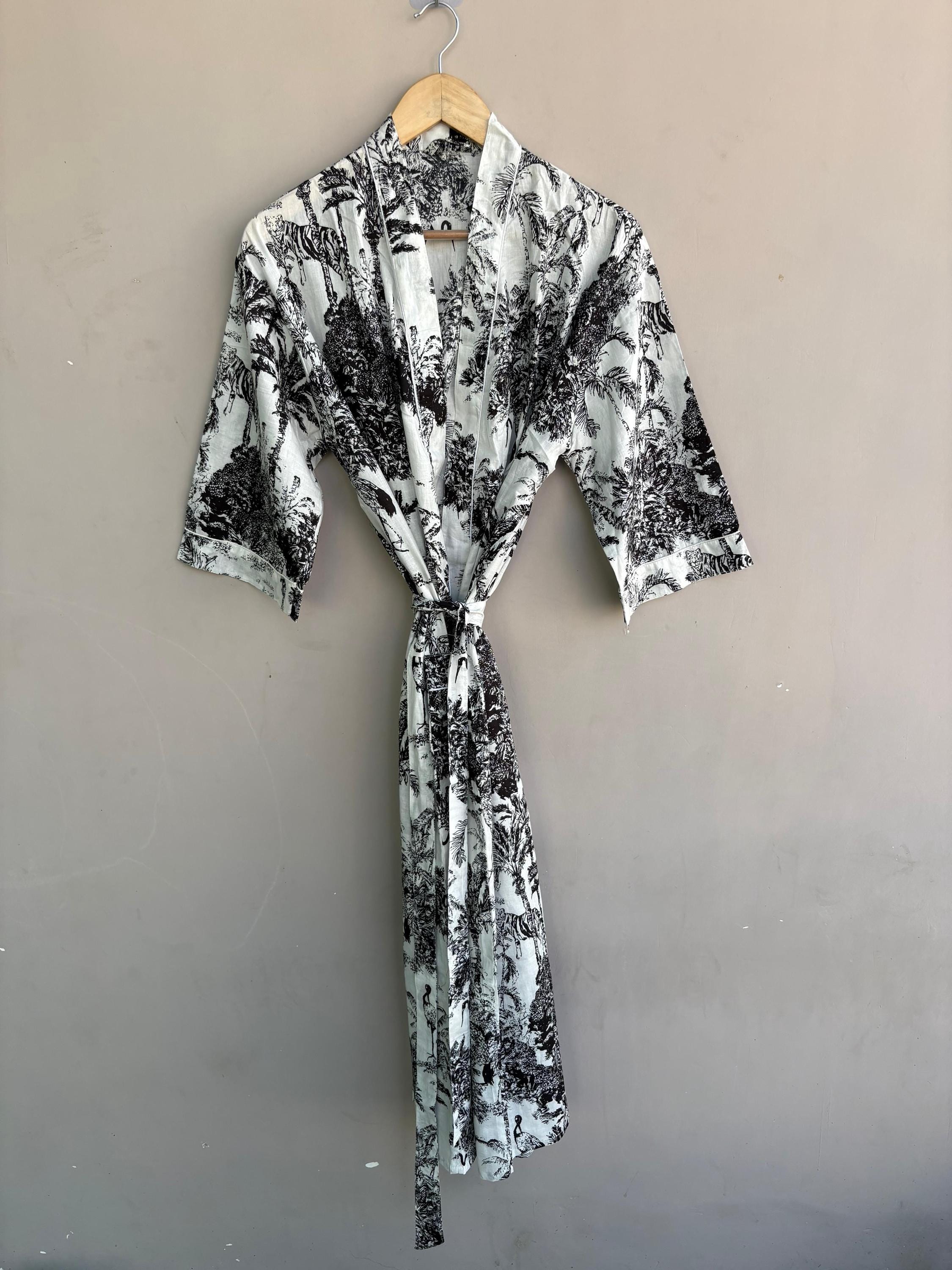 Flamingo Dressing Gown - Etsy