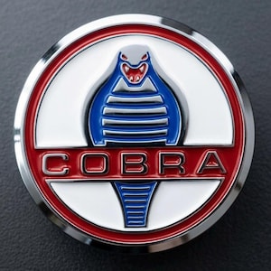 Shelby Cobra Badges “ORIGINAL” AC Mustang GT500 GT350 Badge