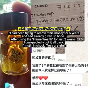 Amuleto de aceite para atraer riqueza y dinero / Amuleto para la buena suerte en los negocios y el flujo de efectivo / Regalo espiritual hecho a mano por Tenzin Dorje imagen 12