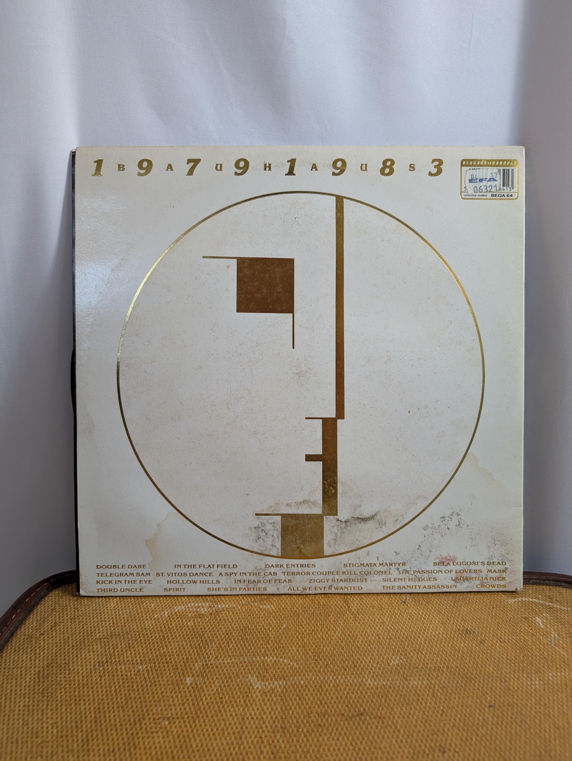 Bauhaus Vinyl LP: Álbum doble 1979-1983, prensado en el Reino