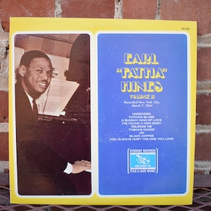 Earl &quot;fatha&quot; Hines, Volumen II, 1976 prensado, vinilo, disco Lp