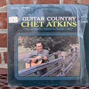 Chet Atkins; Gutar Country, 1964 vintage lp record classic rock, 60&#39;s country