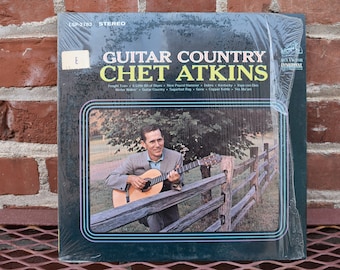 Chet Atkins; Gutar Country, 1964 vintage lp record classic rock, 60's country