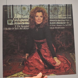 Vikki Carr, En Esoanol, vintage vinyl LP original vintage country. classic country music record
