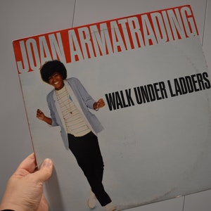 Joan Armatrading, Walking Under Ladders, Vintage Vinyl album, lp record folk/pop rock, music