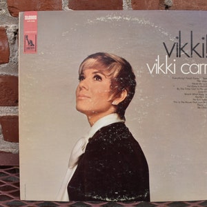Vikki Carr, vikki, 1968 nosotros presionando vintage lp disco classic rock, música de los años 60, jazz cantante
