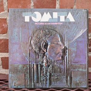 Tomita; Pictures At An Exhibition; 1975 vintage vinyl Lp , classic rock vintage record, Prog Rock, Electronic
