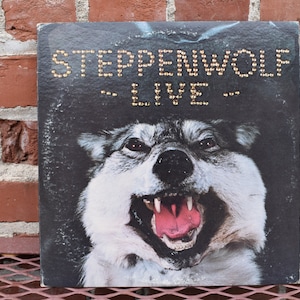 Steppenwolf; Live, 1970 vintage us vinyl record, Lp