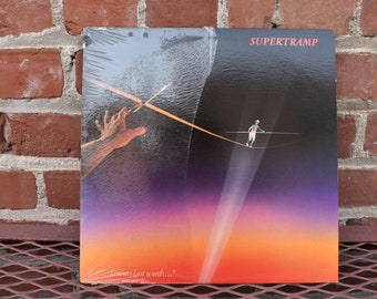 Supertramp; Famous last words, 1982 vintage lp record classic rock, 80's music