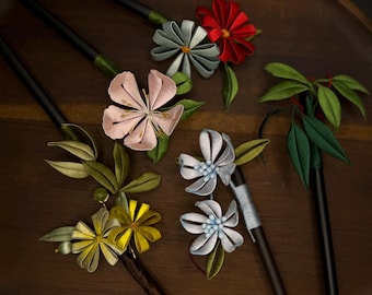 Blossoms of Bamboo — A Thread-Wrapped Collection — Handmade Chinese Traditional  Hairstick
