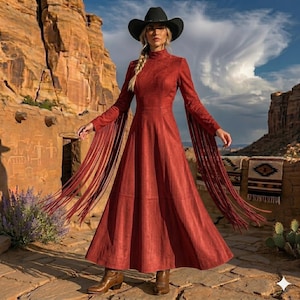Cowgirl Dress Christmas Wear - Etsy