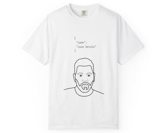 JSON Derulo T-Shirt: Funny Coding Meme Pop Culture Tee