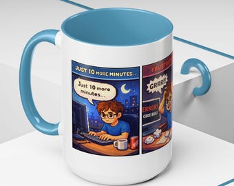 Night Coding Software Development Mug | Gift for Developers, Coders & Tech Enthusiasts