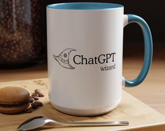 ChatGPT Wizard Mug | Gift for Developers, Coders & Tech Enthusiasts