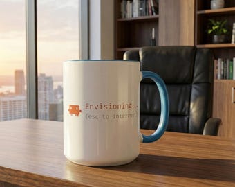 Claude AI Envisioning Mug | Gift for Developers, Coders & Tech Enthusiasts