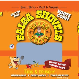 Texas Treys White Corn Tortilla Chips, Thick & Crunchy Kettle Style