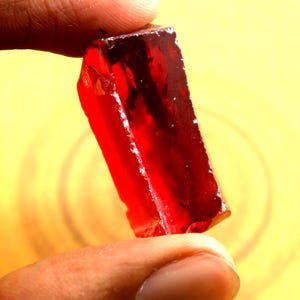 153.8CT Untreated Certfied Row Rough Orange Padparadscha Sapphire Raw Rough Gemstone Loose Rough Chunk Sapphire Certified Rough Best OFFER