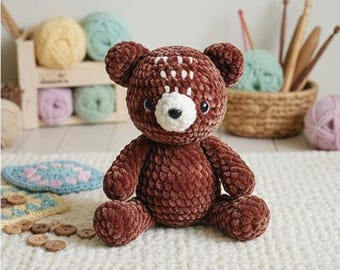 LittleBear crochet batter | DIY – CHILDREN TOY