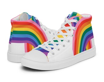 rainbow colour trainers