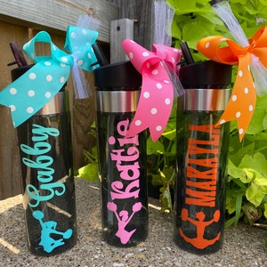 Personalized Cheer Water Bottle - Cheer Water Bottle - Cheer Squad - Cheer Team - Party Favors - Cheer Party - Team Gifts