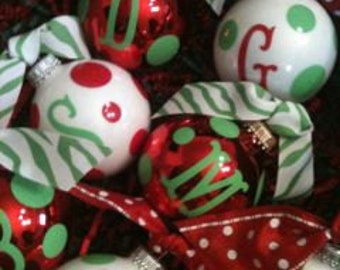 Personalized Christmas Ornaments