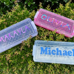 Personalized Pencil Holder - Personalized Pencil Box - School Supplies - Back To School - Pencil Box - Pencil Holder