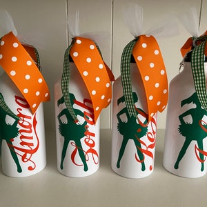 Personalized Cheer Bottles - Cheerleader - Cheer Team Gifts - Cheer Squad - Cheer Water Bottles - Party Favors - Cheer Party - Team Gifts