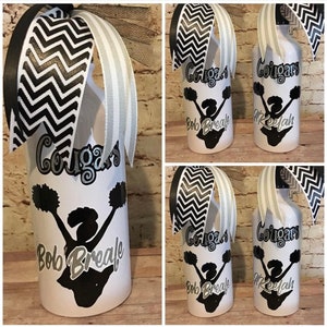 Bottiglie d&#39;acqua allegria personalizzate - Regalo squadra allegria - Regalo cheerleader - Regali di squadra - Bomboniere - Regali squadra - Cheerleader - Cheer Party