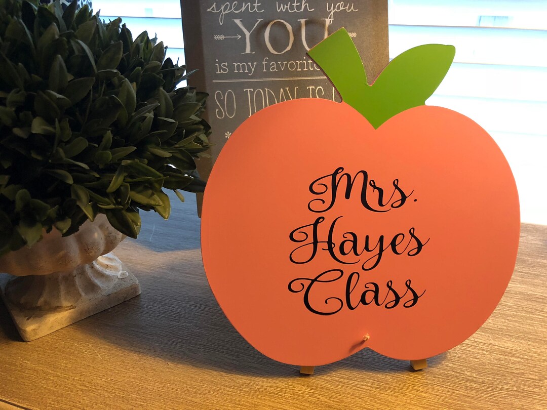 Personalized Apple for Teacher Teacher Appreciation Teacher Week