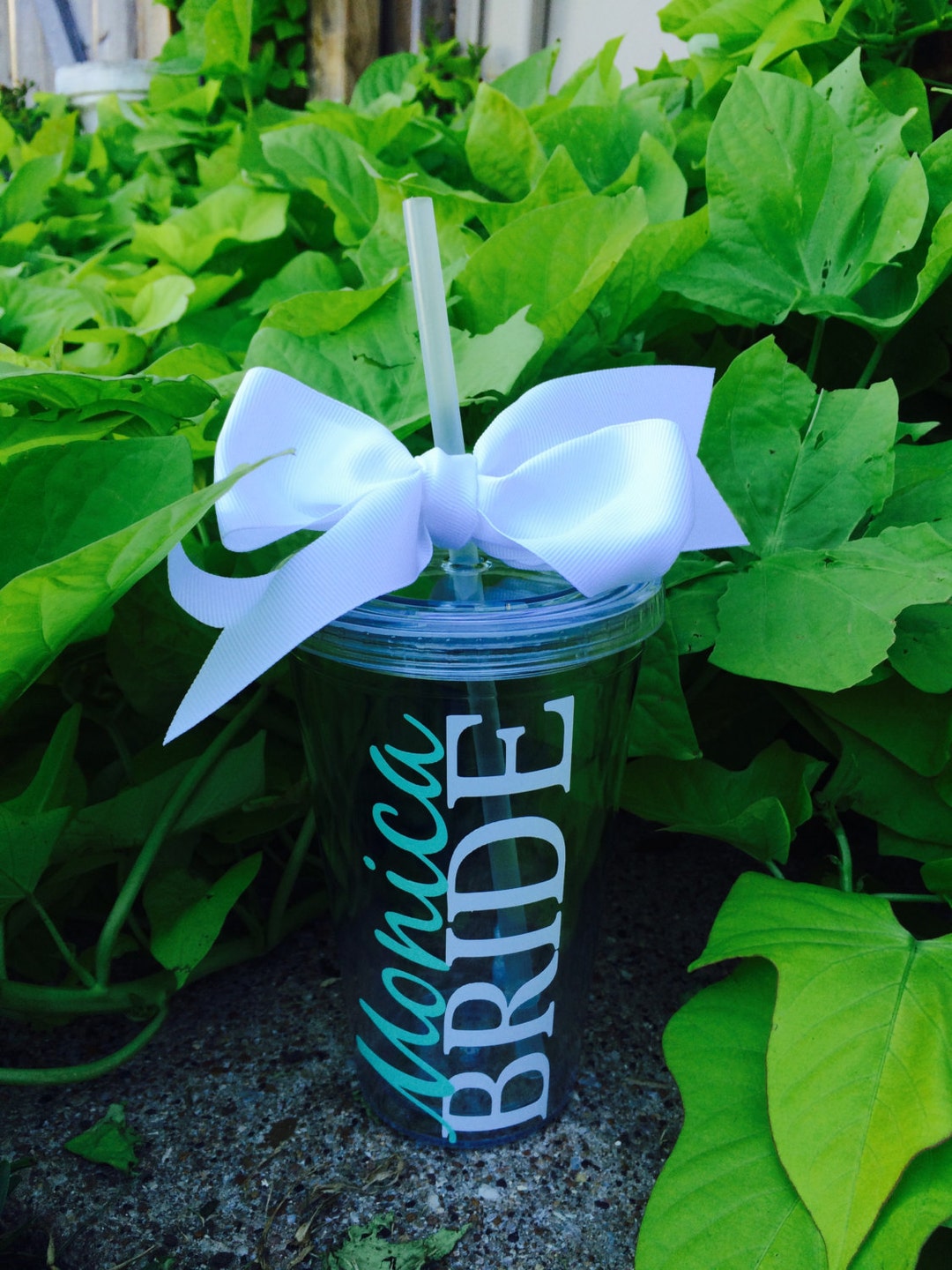 Personalized Bridal Wedding Tumblerswedding Shpwerbachelorette Party