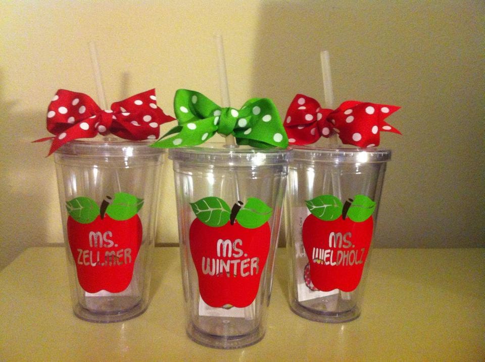 Personalized Teacher Tumbler Teacher Appreciation Back To