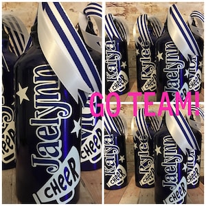 Personalized Cheer Water Bottles - Cheerleading - Cheer Team Gifts - Cheer Squad Gifts - Team Gifts - Cheer Party - Sports Team Gifts