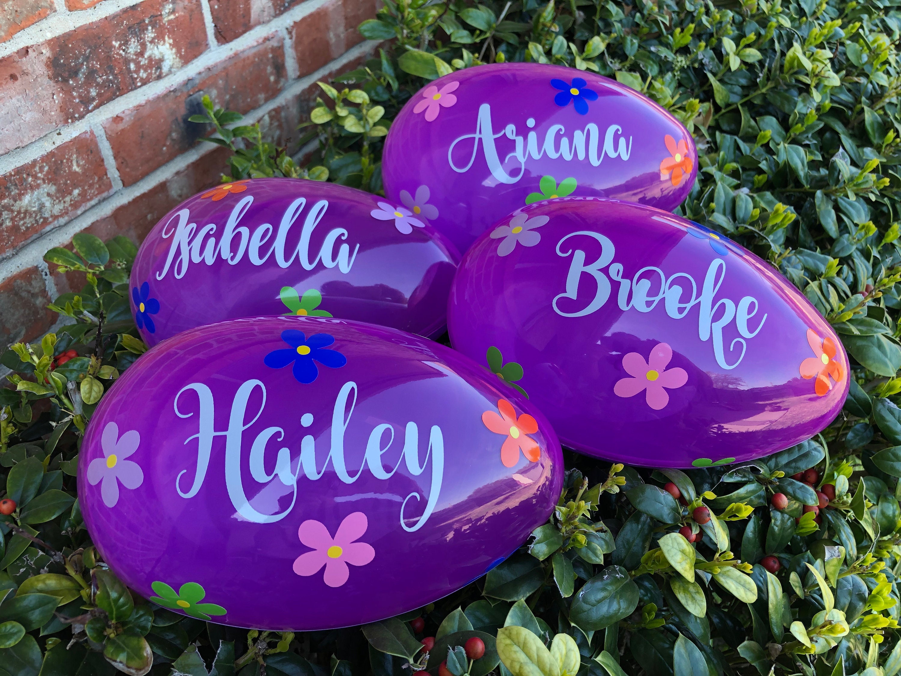 Personalized Jumbo Easter Eggs Eggs Egg Hunt Easter Eggs Etsy