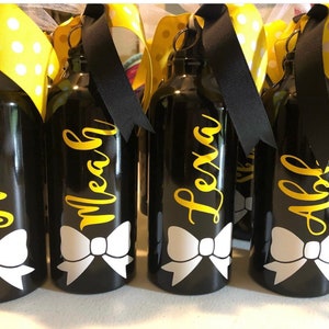 Personalized Cheer Water Bottles - Cheer Squad Gift - Cheerleader Gift - Team Gifts - Party Favors - Squad Gifts - Cheerleader - Cheer Party