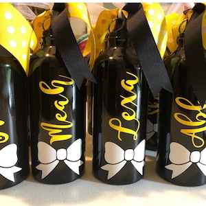 Personalized Cheer Water Bottles - Cheer Squad Gift - Cheerleader Gift - Team Gifts - Party Favors - Squad Gifts - Cheerleader - Cheer Party