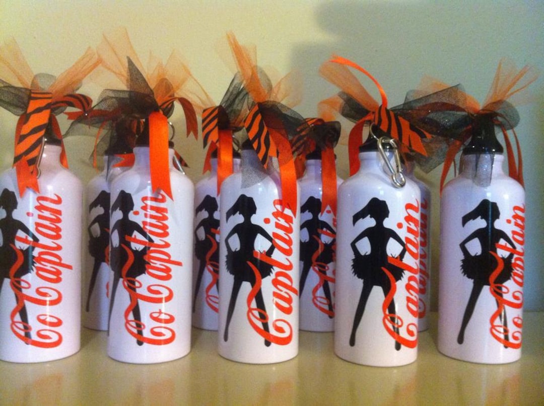 Personalized Cheer Team Water Bottles Cheer Team Gifts Sports Team