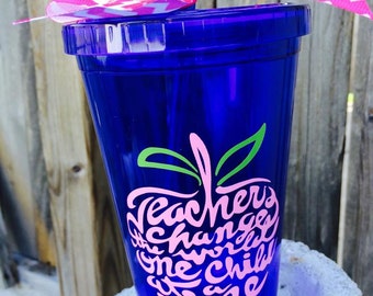 Teacher Tumbler Personalized With Name