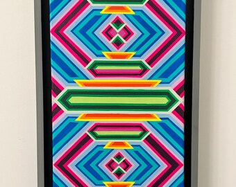 GEM 11 Op Art Painting