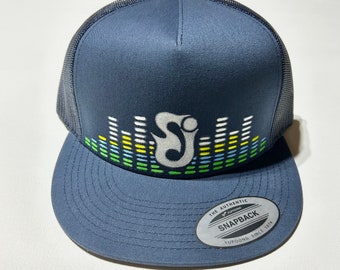 String Cheese Incident Navy Blue Equalizer Snap Back Hat